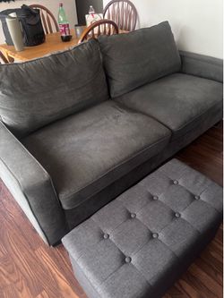 Reid Gray 80” Sofa