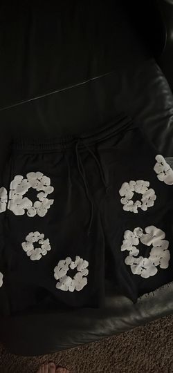 Black denim tears shorts
