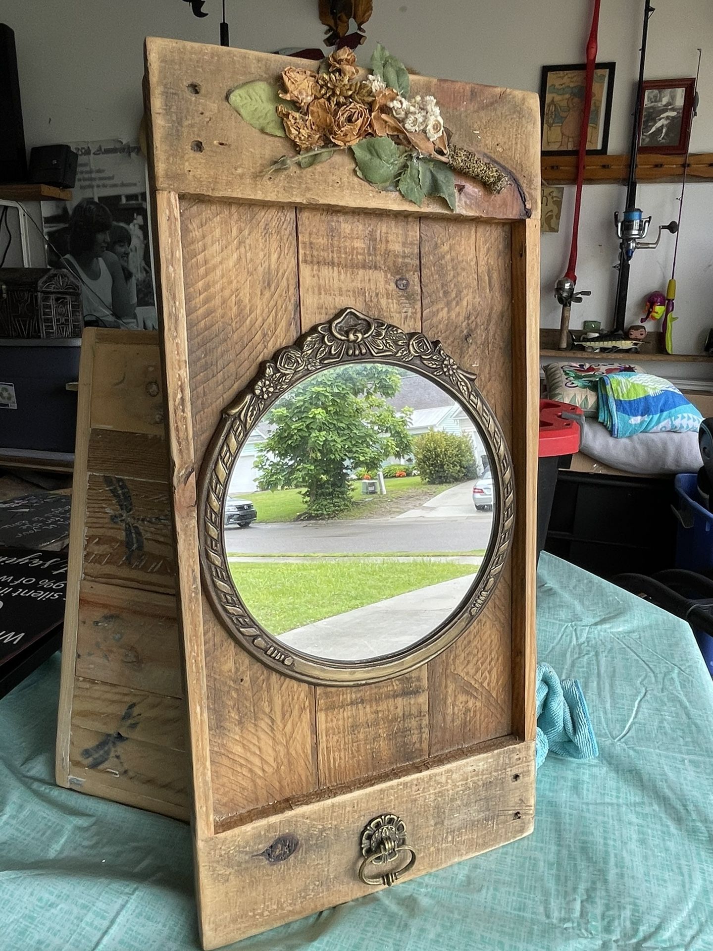 Handcrafted Hall Mirror
