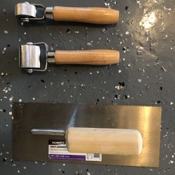 Materials: 10 3/0x3/8” Lug studs, sound insulation rollers, 12”galvanized nails