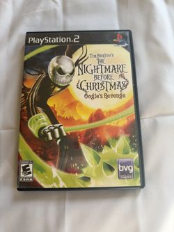 The Nightmare Before Christmas Ps2 Cib 