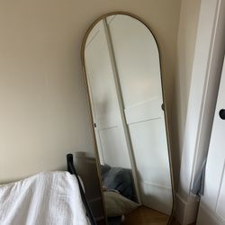Gold Rim Full Body Mirror