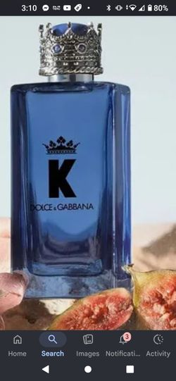 Dolce and Gabbana.  king mini cologne