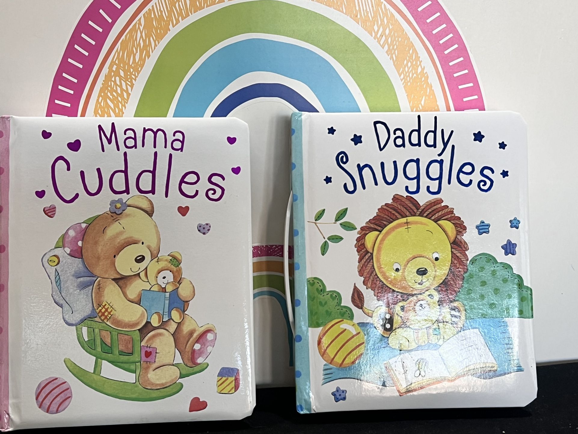 TODDLER HARDBOARD BOOKS WITH HANDLES - BRAND NEW - 5x 6 INCH