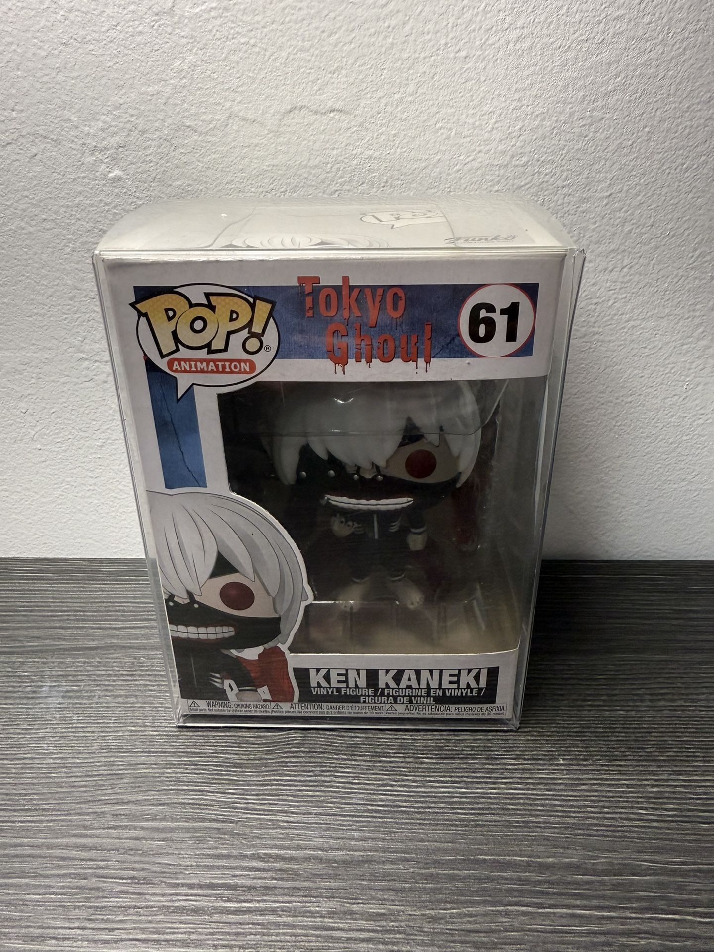Funko Pop! Tokyo Ghoul Ken Kaneki #61  *Flaw Please Read Description