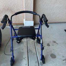 Walker And Wheelchair And Bath Chair 