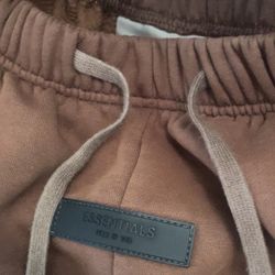Brown Essential Sweatpants 