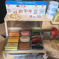 Melissa And Doug Sandwich Counter Toy