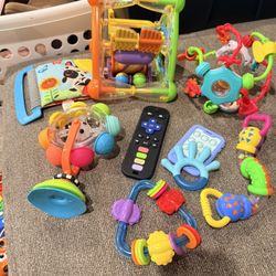 Lot Of Developmental Baby Toys