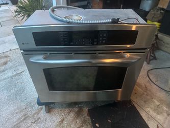 GE profile stainless steel convection oven