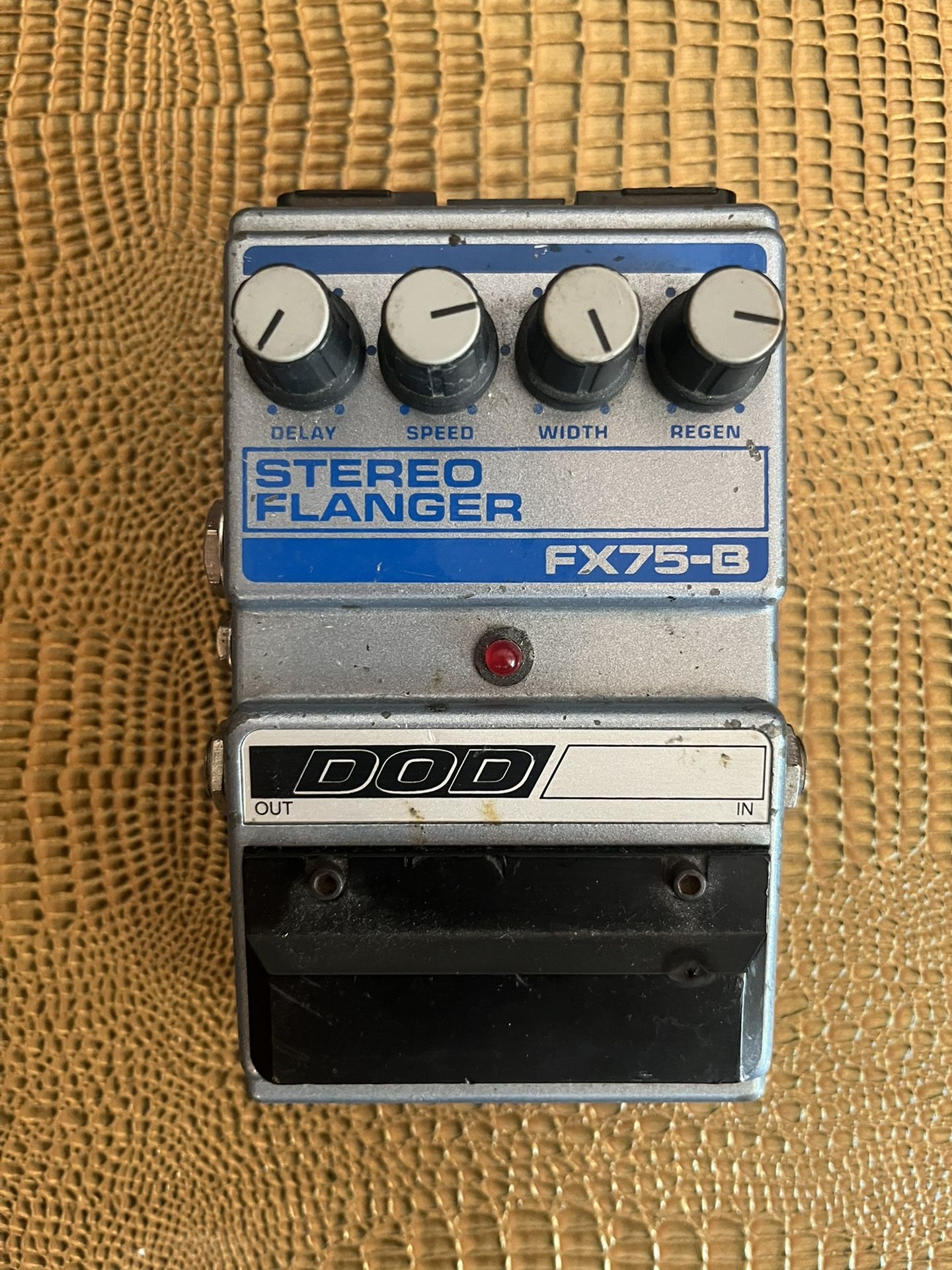 Vintage DOD Stereo Flanger Fx75-B Pedal