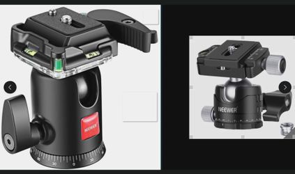2 Neewer Professional Tripod Ball Head 360 Degree Panoramic Rotating