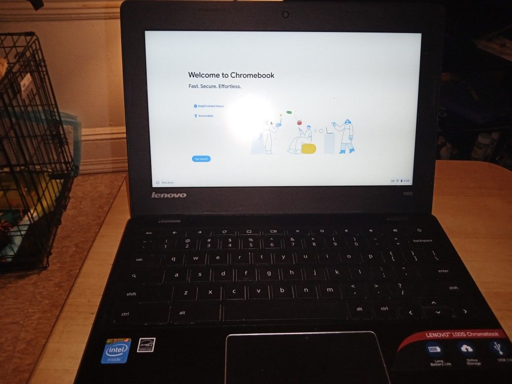 Lenovo 100S Chromebook Laptops w/o chargers