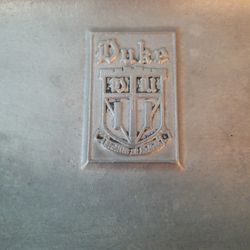 Duke Ashtray Pewter. Rare.. Only 1 Ever Seen. 