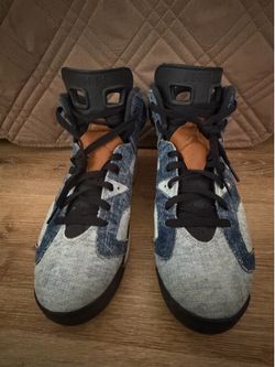 Air Jordan 6 Denim High-Top Sneakers