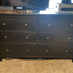 Black dresser