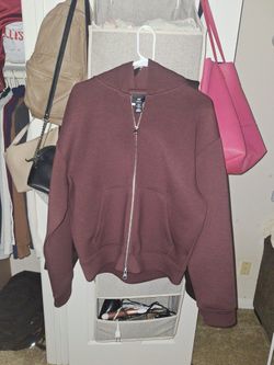 H&M Scuba Zip Up Men M Both