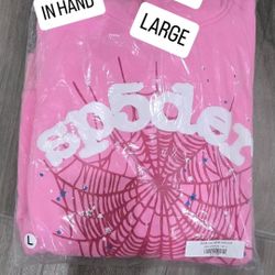 Pink Sp5der Hoodie
