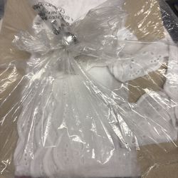 White Ruffle Eyelet Trim – 30 Yards – Sewing / Garment Trim