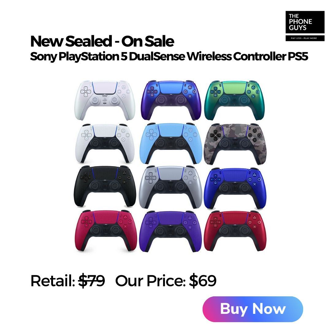 🎮 Sony PlayStation 5 Control DualSense – ¡Solo $1 Para Llevártelo Hoy! Oferta Especial $69 + Garantía