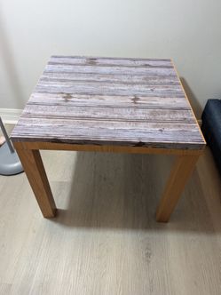 Wooden Bedside Table