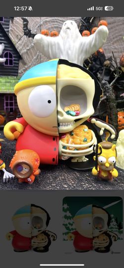 Cartman Skeleton anatomy Cartmen Southpark Vinle Vinyle