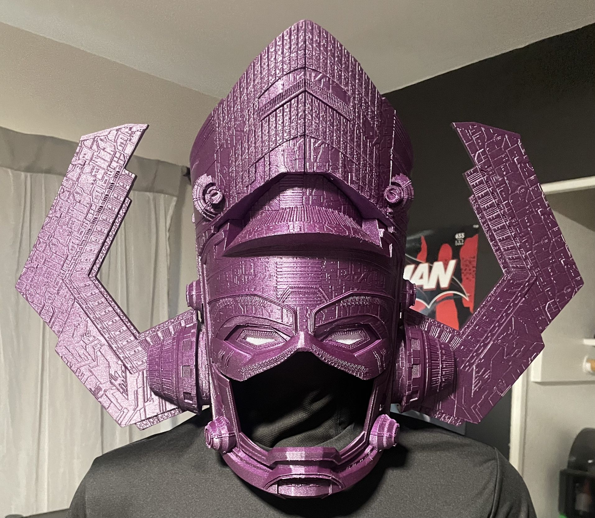 3d Printed Galactus Helmet
