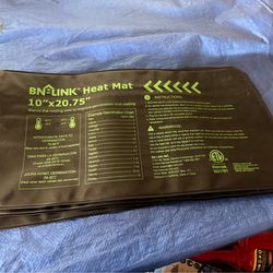 Seedling heat mats
