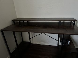 Wood desk