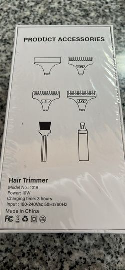 Trimmer for hair new silver