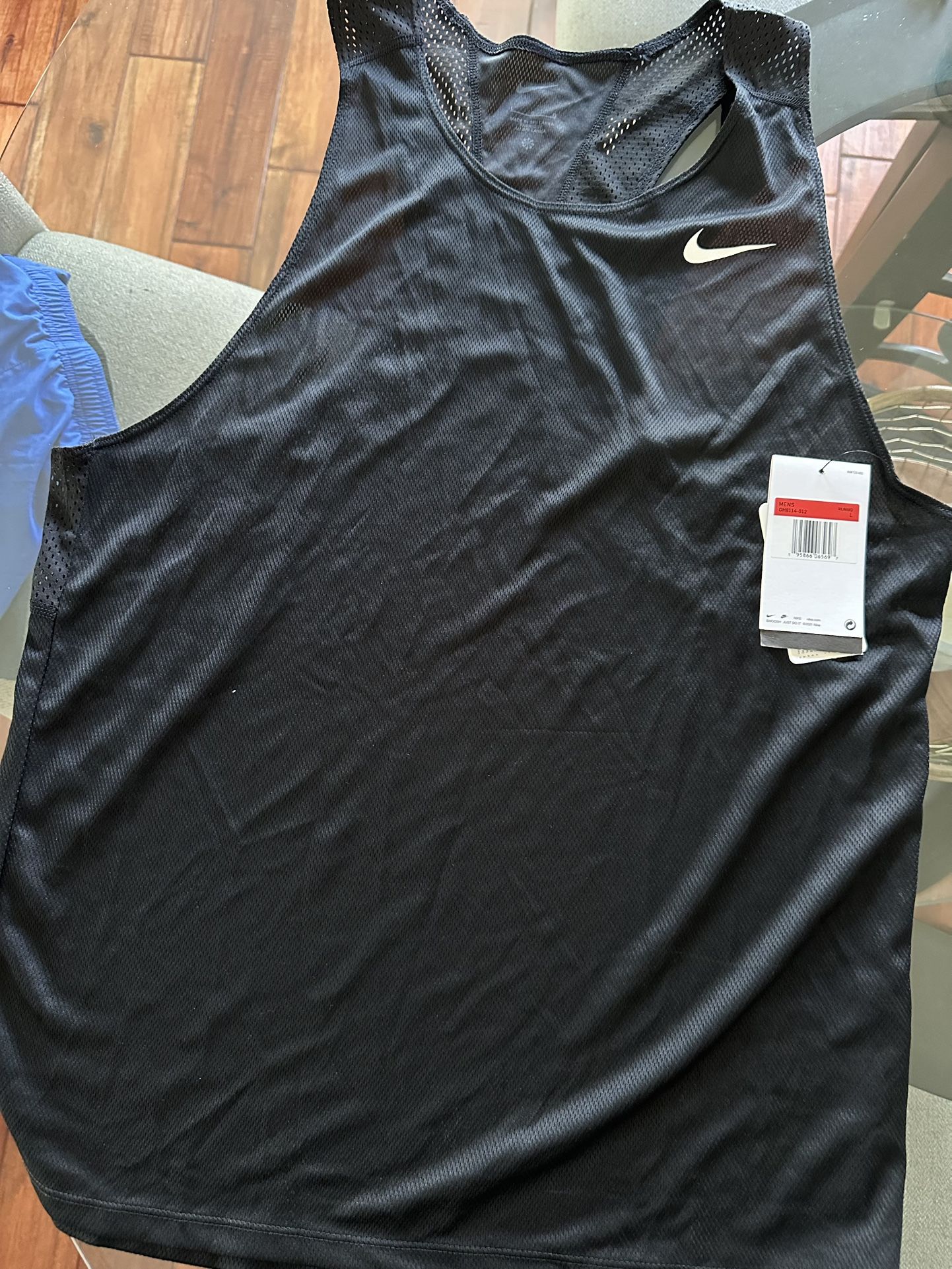 Nike Men Running Shirt Large