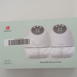 Horigen wearable electric double breast pump