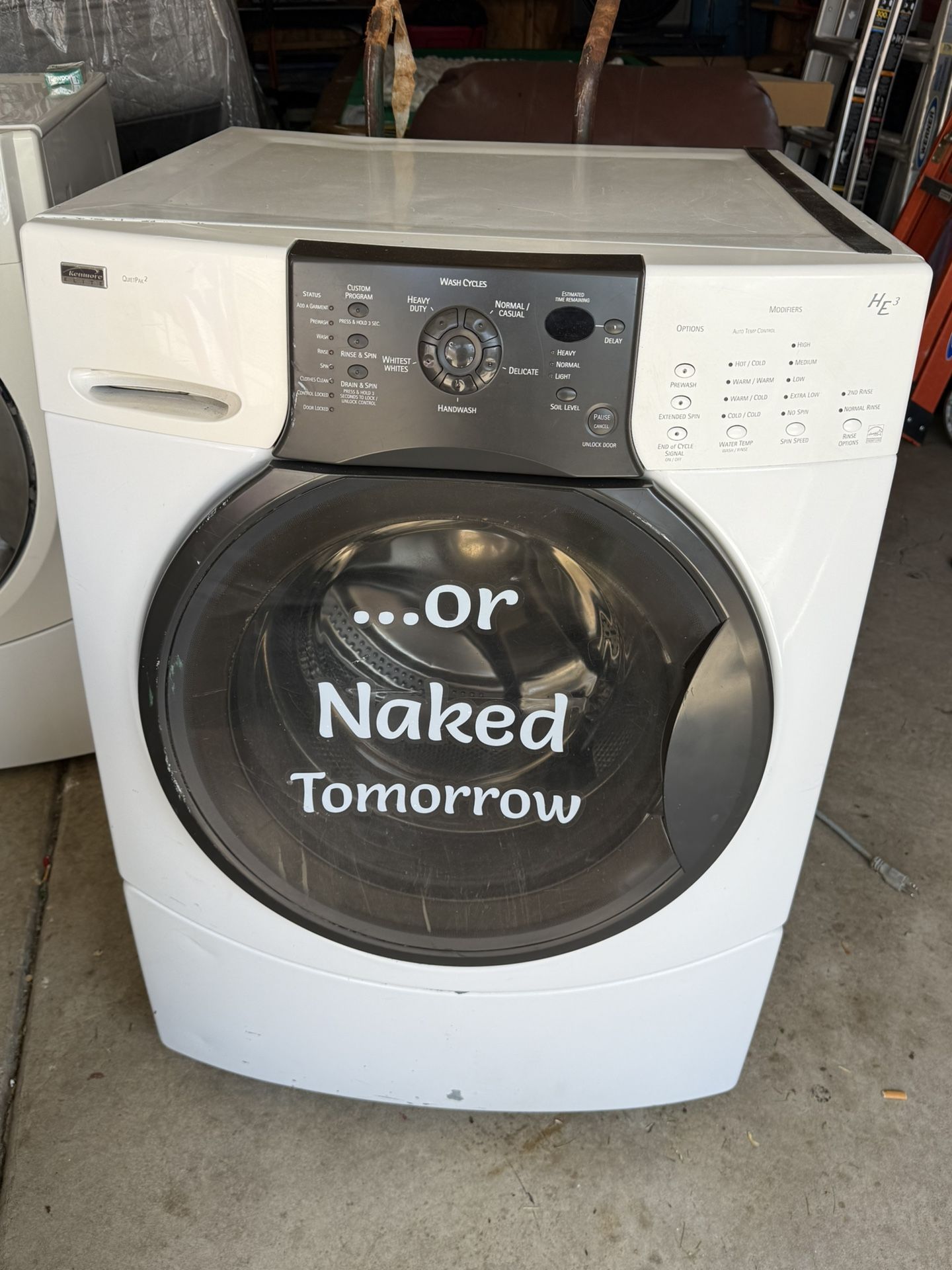 Washer And Dryer