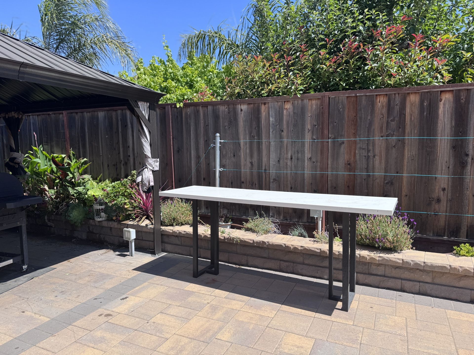 Custom Natural Stone Console Table