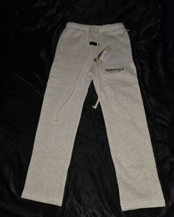 Fear Of God Essentials Sweatpants Uncuffed, Light Oatmeal, Size M, L & XL