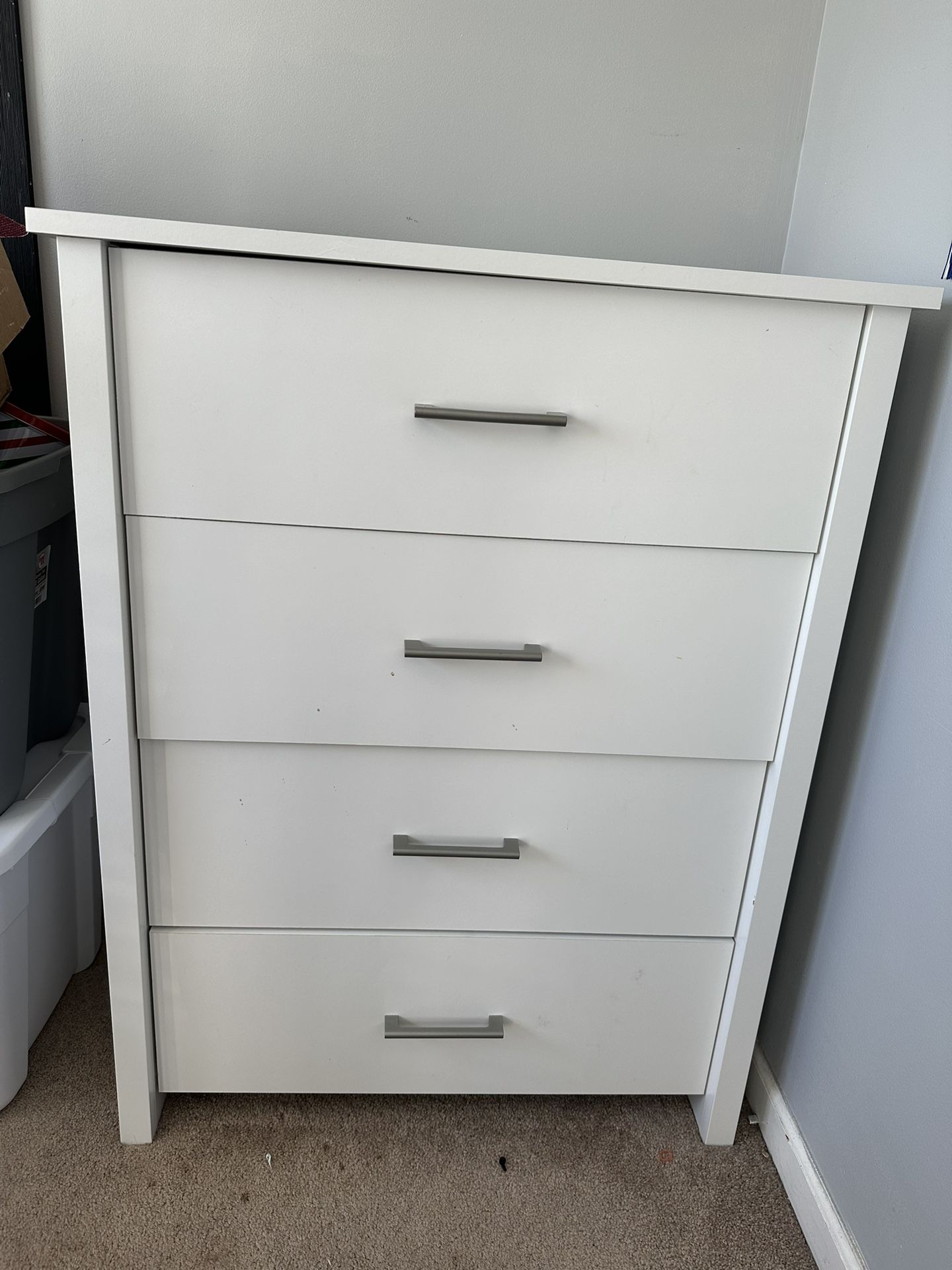 White dresser