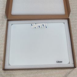 Glass Gaming Mousepad  Mouse Pad White 13.75" x 10.25"