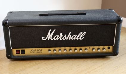 1990 Marshall JCM800 50 Watt Head Guitar Amplifier
