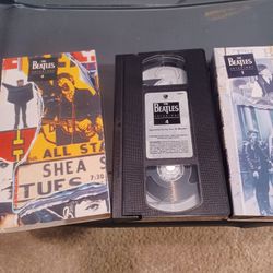 The BEATLES ANTHOLOGY VHS MOVIES #1 & #4