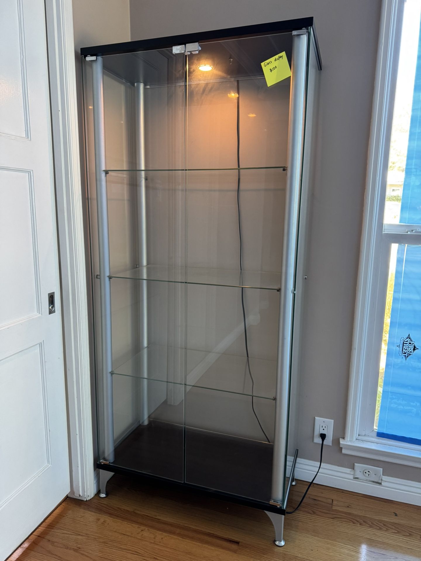 Glass Display Case Shelves