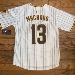 $45 White Or Brown Manny Machado Padres Jersey