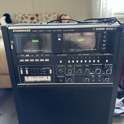 STARMAKER GP-K500M Vintage Speaker/ Karaoke Machine