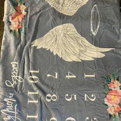 3 Swaddles And 3 Mile Stone Blankets