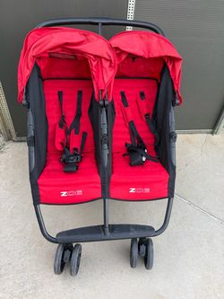 Zoe double stroller