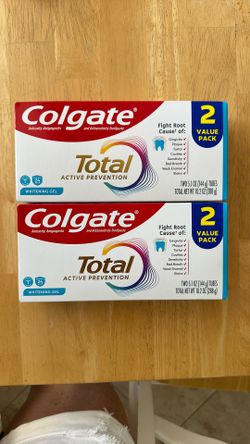 2-pack Colgate Total toothpaste 10.2 oz: $4 each