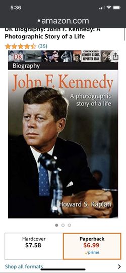 John F Kennedy And Ben Franklin Biography Books 