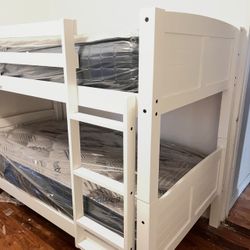 Litera Twin Size Nueva En Su Caja  Incluye Colchones 