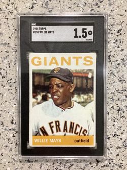 WILLIE MAYS 1964 Topps #150 SGC