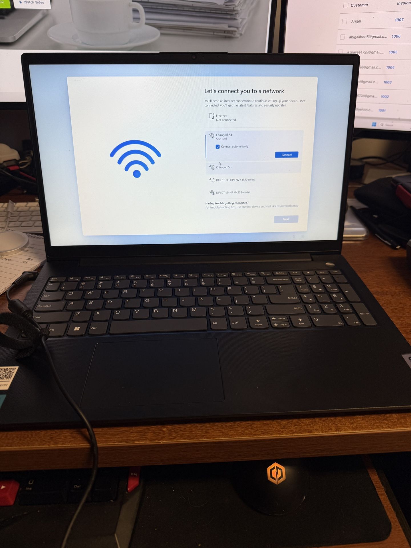 Lenovo 15” Laptop 2 Months Old