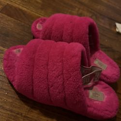 Hot Pink Ugg slippers Size 8 